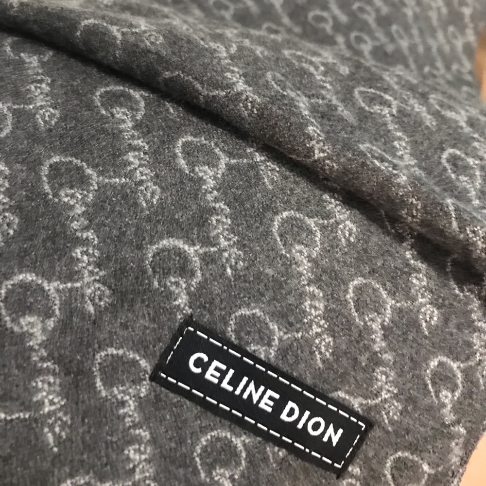 Exclusive VIP Celine Dion Courage tour scarf